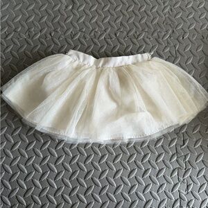 Ralph Lauren Ivory Tulle Skirt